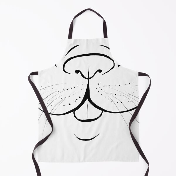 Item preview, Smiling Cat Snout With Tongue Lineart designed and sold by anatovas.