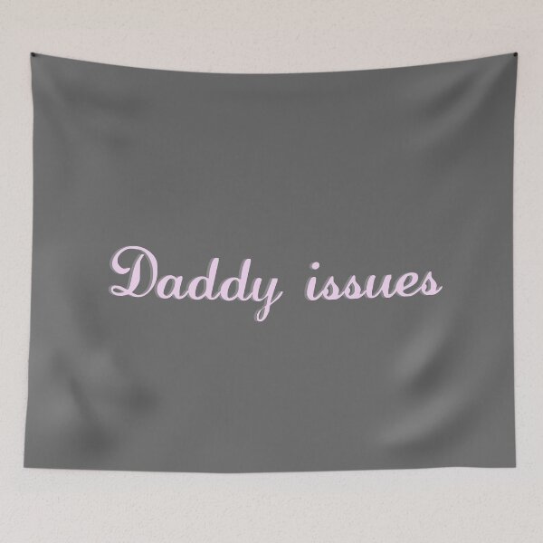 Item preview, Daddy Issues sticker designed and sold by camilatimetv.