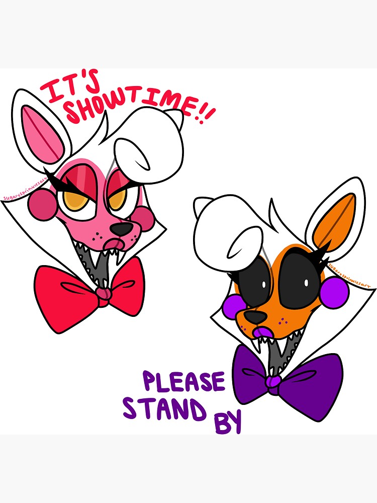 Funtime Foxy and Lolbit Magnet for Sale by sugarysprinkles