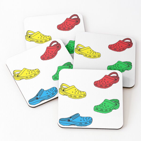 Item preview, Colourful crocs sticker pack designed and sold by tamsinbubble.