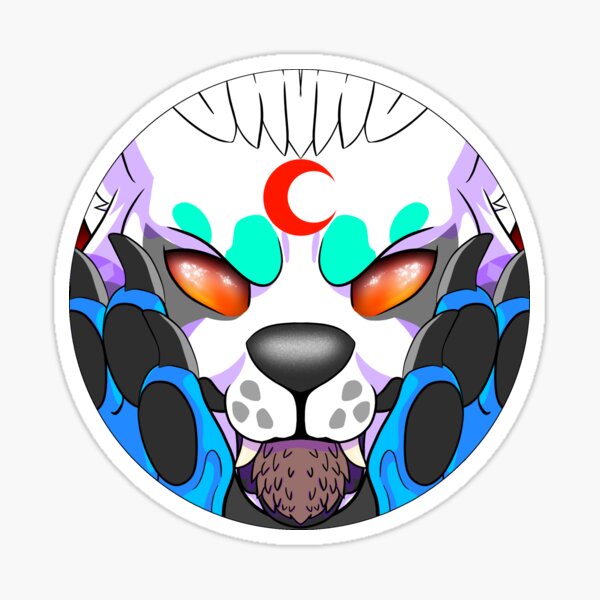 The Royal Rebellious Beast Bubble Buddy Sticker