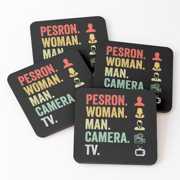 Item preview, Person Woman Man Camera Tv Anti Trump designed and sold by kader85.