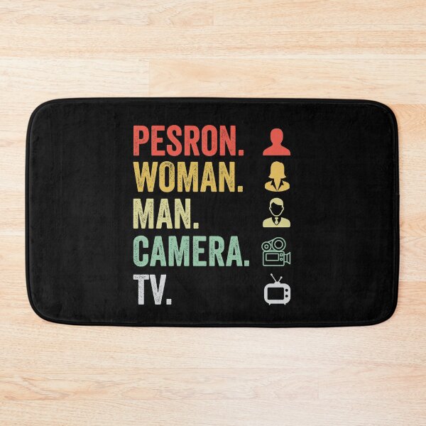 Item preview, Person Woman Man Camera Tv Anti Trump designed and sold by kader85.
