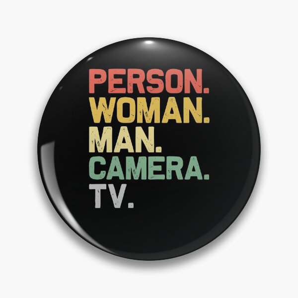 Item preview, Person Woman Man Camera Tv Anti Trump designed and sold by kader85.