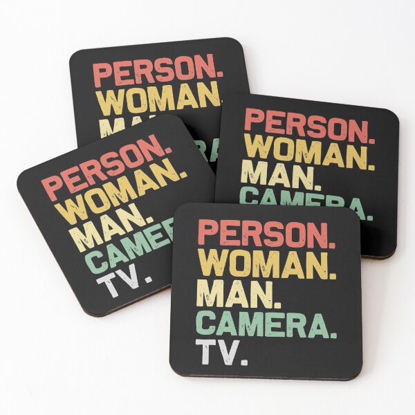 Item preview, Person Woman Man Camera Tv Anti Trump designed and sold by kader85.