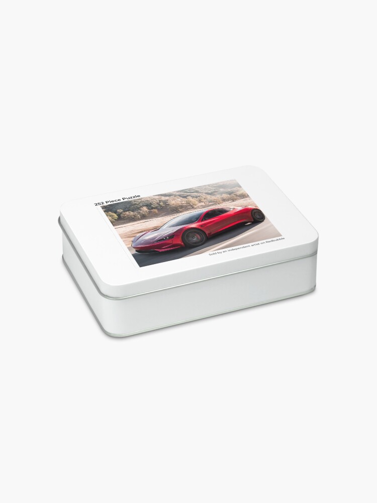 Alternate view of Tesla Roadster 2022 On The Road Design! Jigsaw Puzzle