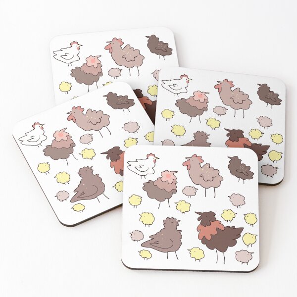 Item preview, chickens designed and sold by snowysaur.