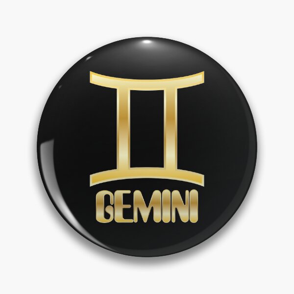 Item preview, Gold Bling Gemini Zodiac Sign (Symbol & Text) Design designed and sold by Bill Shearer.