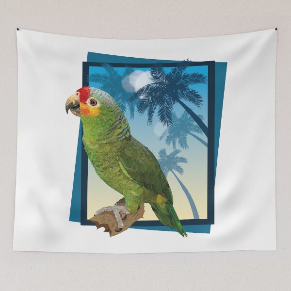 Item preview, Red-fronted Amazon designed and sold by obscurite.