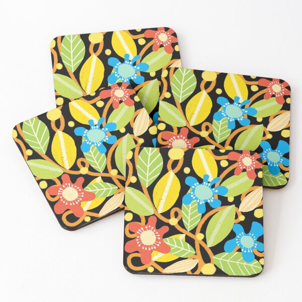 Item preview, Modern floral pattern designed and sold by printmesomecolo.