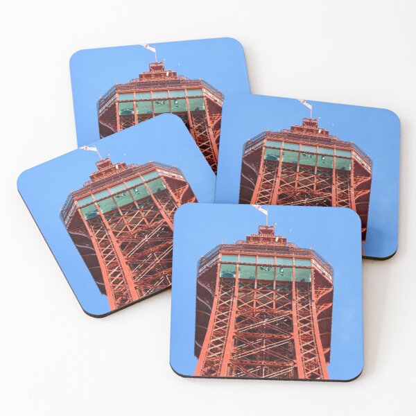 Item preview, Top Of Blackpool Tower On A Blue Sky Day  designed and sold by Andrew Morrell.