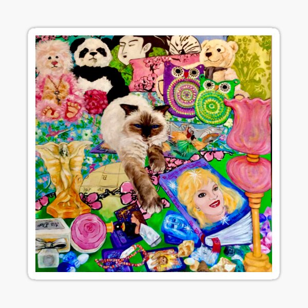 Item preview, Decluttering cat style  designed and sold by Mabbatt-art.