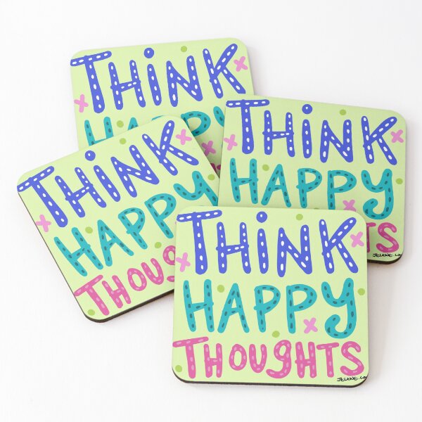 Item preview, Think Happy Thoughts Original Design by Jelene designed and sold by Jelene.
