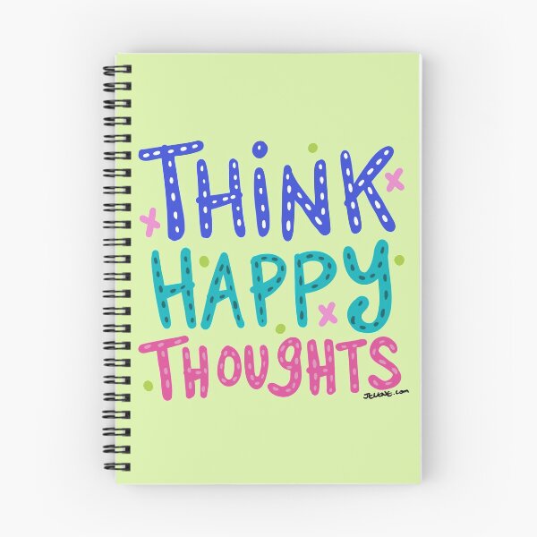 Item preview, Think Happy Thoughts Original Design by Jelene designed and sold by Jelene.