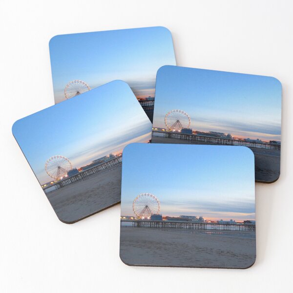 Item preview, Blackpool Central Pier Lights At Sunset  designed and sold by Andrew Morrell.