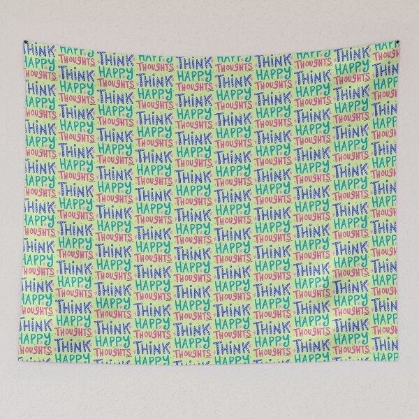 Item preview, Think Happy Thoughts Original Design by Jelene designed and sold by Jelene.