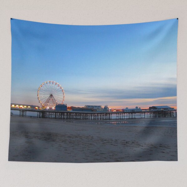 Item preview, Blackpool Central Pier Lights At Sunset  designed and sold by Andrew Morrell.