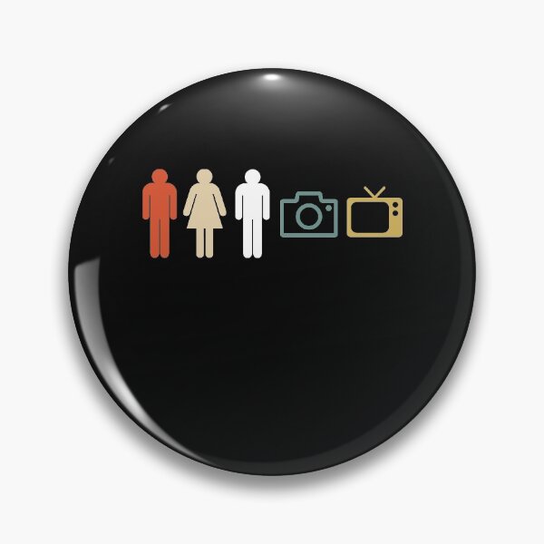 Item preview, Person woman man camera Tv  designed and sold by AnimaLovers.