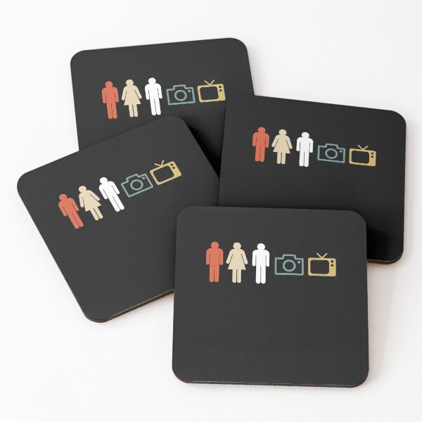 Item preview, Person woman man camera Tv  designed and sold by AnimaLovers.
