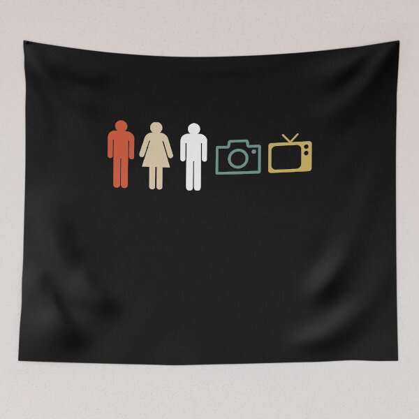 Item preview, Person woman man camera Tv  designed and sold by AnimaLovers.