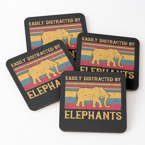 Item preview, Easily Distracted By Elephants designed and sold by sesa10.