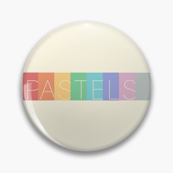 Item preview, PASTELS Text With Pantone Colour Panels (On Cream) designed and sold by THNKDESIGN.