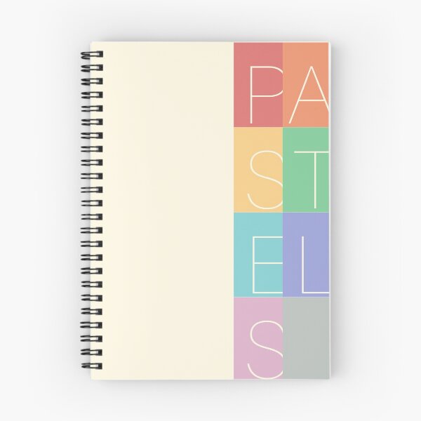 Item preview, PASTELS Text With Pantone Colour Panels (On Cream) designed and sold by THNKDESIGN.
