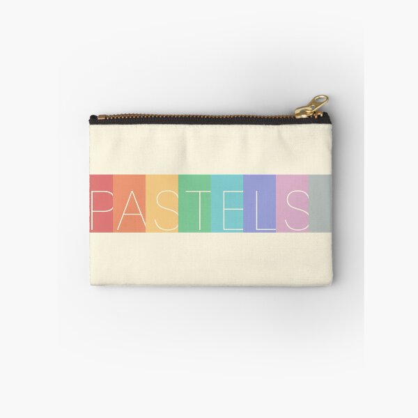 Item preview, PASTELS Text With Pantone Colour Panels (On Cream) designed and sold by THNKDESIGN.