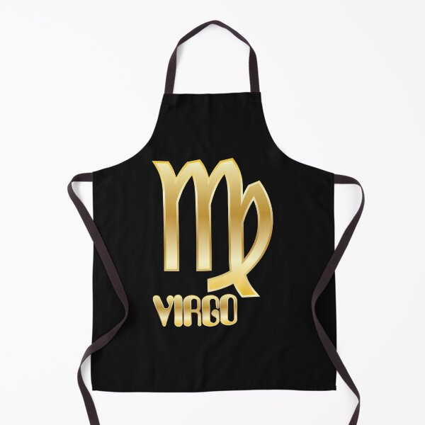 Item preview, Gold Bling Virgo Zodiac Sign (Symbol & Text) Design designed and sold by Bill Shearer.