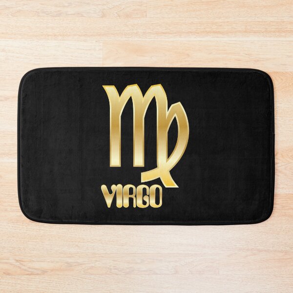Item preview, Gold Bling Virgo Zodiac Sign (Symbol & Text) Design designed and sold by Bill Shearer.