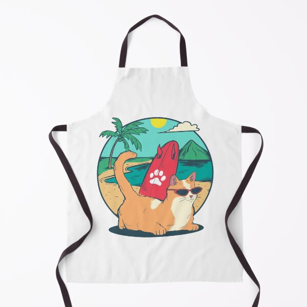 Item preview, cat on the beach designed and sold by Pride Art.