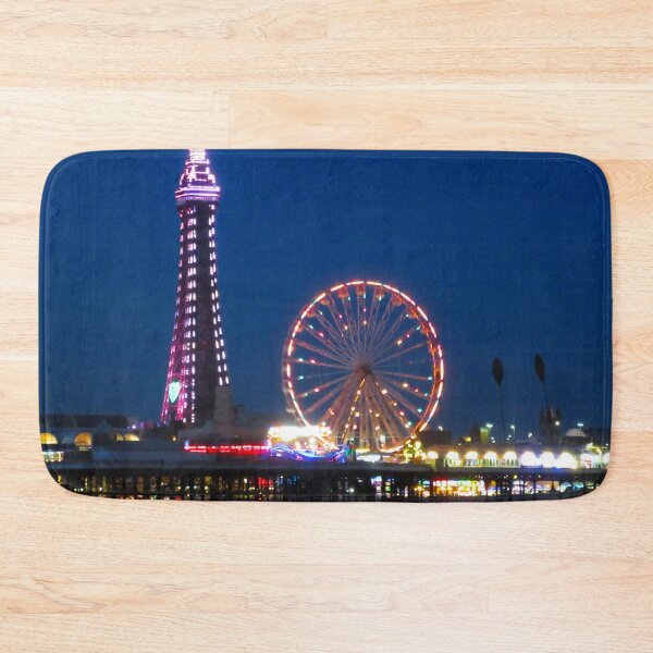 Item preview, Blackpool Beach Lights at Night designed and sold by Andrew Morrell.