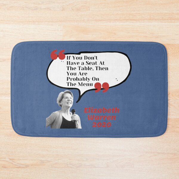 Item preview, Elizabeth Warren Menu Quote - US Election 2020 designed and sold by raretshirtsuk.