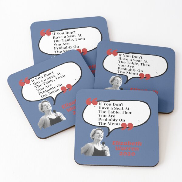 Item preview, Elizabeth Warren Menu Quote - US Election 2020 designed and sold by raretshirtsuk.