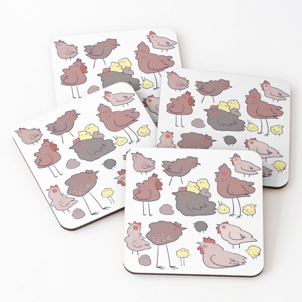 Item preview, chickens 3 designed and sold by snowysaur.