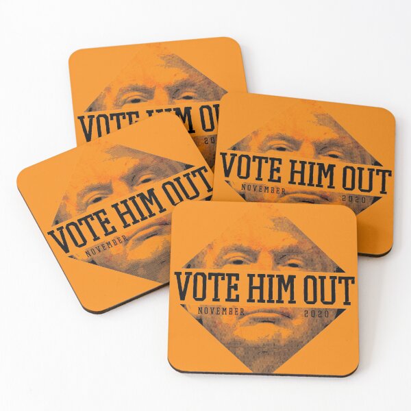 Item preview, Vote Him Out - Anti Trump designed and sold by DSBE Designs.