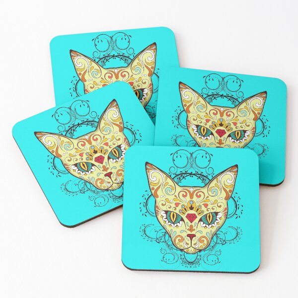 Item preview, The Divine Cat, fantasy art designed and sold by LoneAngel.