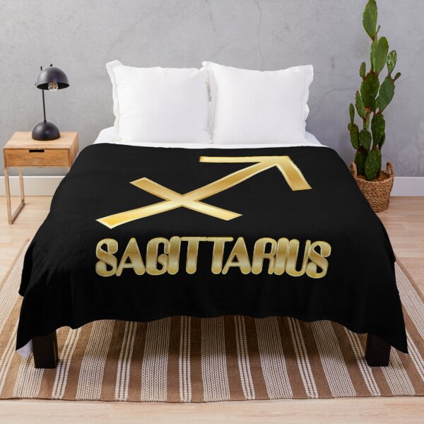 Item preview, Gold Bling Sagittarius Zodiac Sign (Symbol & Text) Design designed and sold by Bill Shearer.