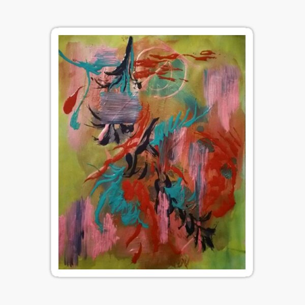 Item preview, Abstract painting by Charlotte VanRoss designed and sold by Charlotte VanRoss fine art.