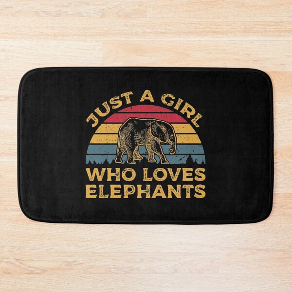 Item preview, Just a Girl Who Loves Elephants designed and sold by sesa10.