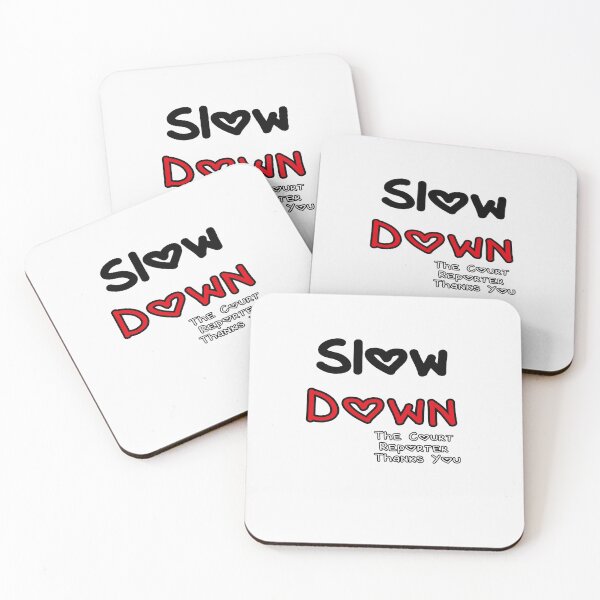 Item preview, Court Reporting Slow Down Legal Grins Madam Reporter designed and sold by MillanMarketing.