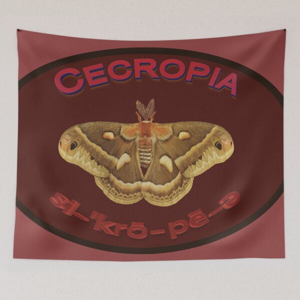 Item preview, Cecropia Silkmoth designed and sold by Randall Bennett.