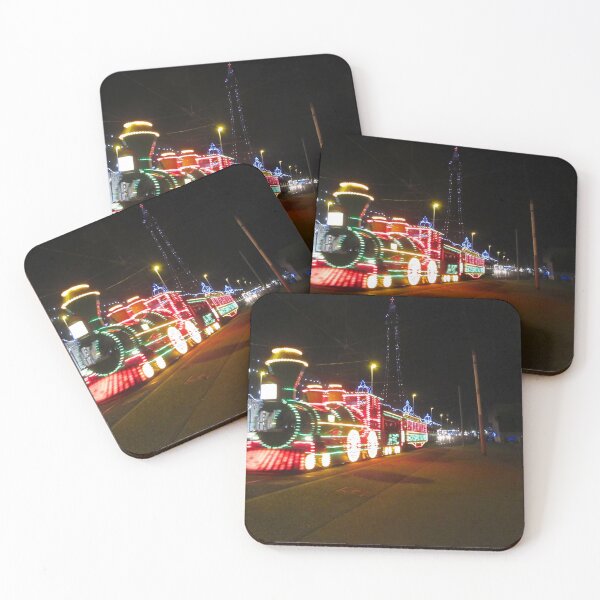 Item preview, Blackpool Train At Night  designed and sold by Andrew Morrell.