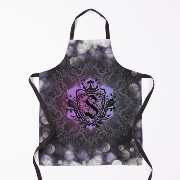 Item preview, S Initial Purple Shield designed and sold by Rumrabbit82.