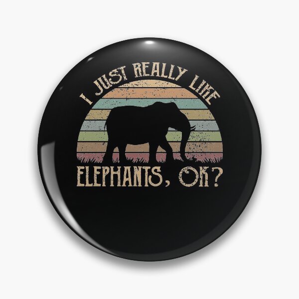 Item preview, I Just Really Like Elephants Ok designed and sold by sesa10.