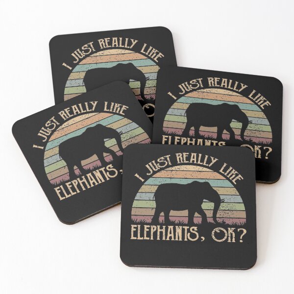 Item preview, I Just Really Like Elephants Ok designed and sold by sesa10.