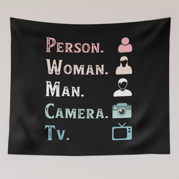Item preview, Person woman man camera Tv Funny  designed and sold by AnimaLovers.