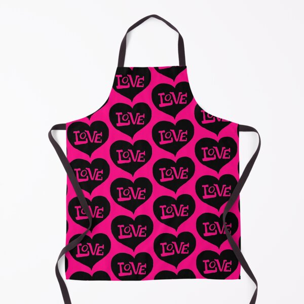 Item preview, Pink Love Heart Pattern designed and sold by Textography1.