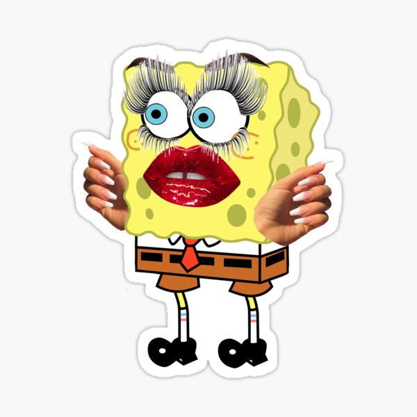 "Barbz World Spongebob" Sticker for Sale by Graannntt Redbubble