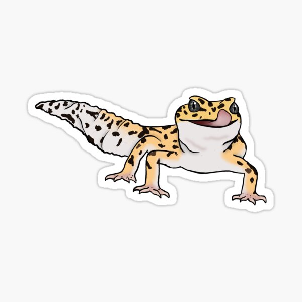 Leopard geckos Sticker